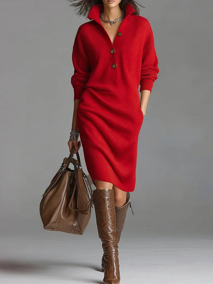 Clara | Elegant Jumper Dress — Eleanor Mayfair (3)