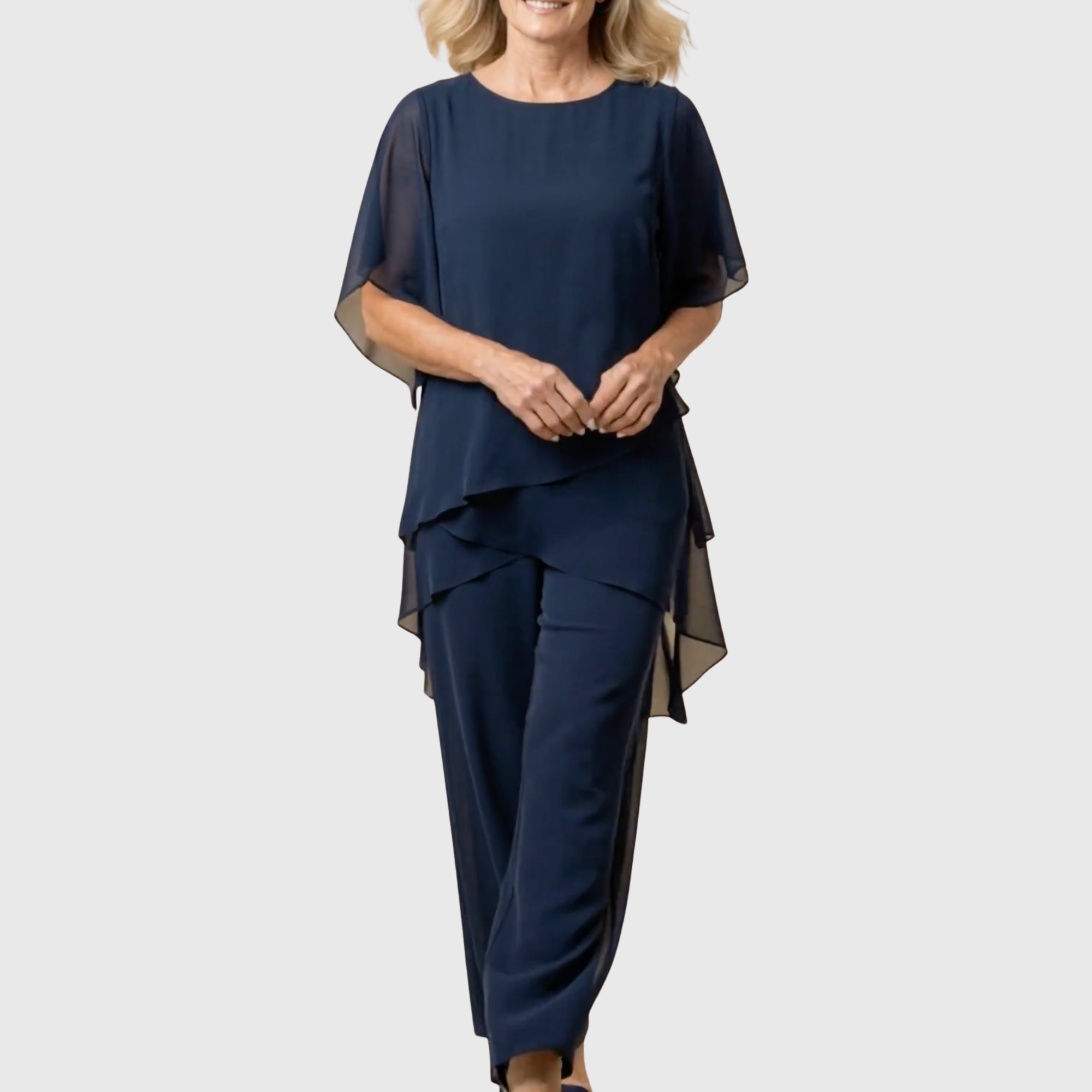 Shona | Draped Palazzo Suit — Eleanor Mayfair (2)
