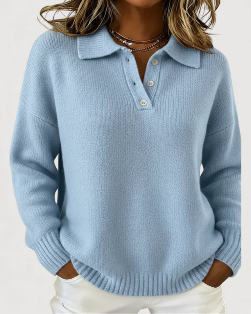 Annabel | Collared Knit Jumper — Eleanor Mayfair (5)