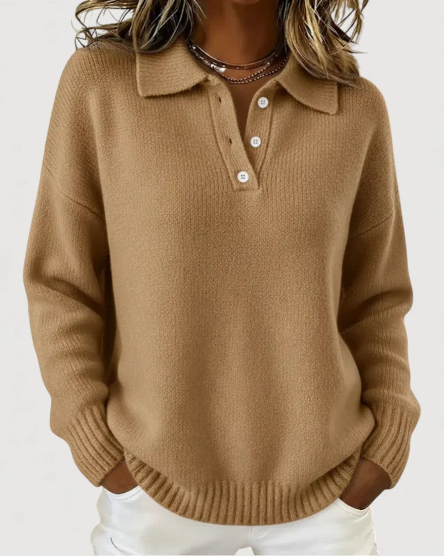 Annabel | Collared Knit Jumper — Eleanor Mayfair (2)