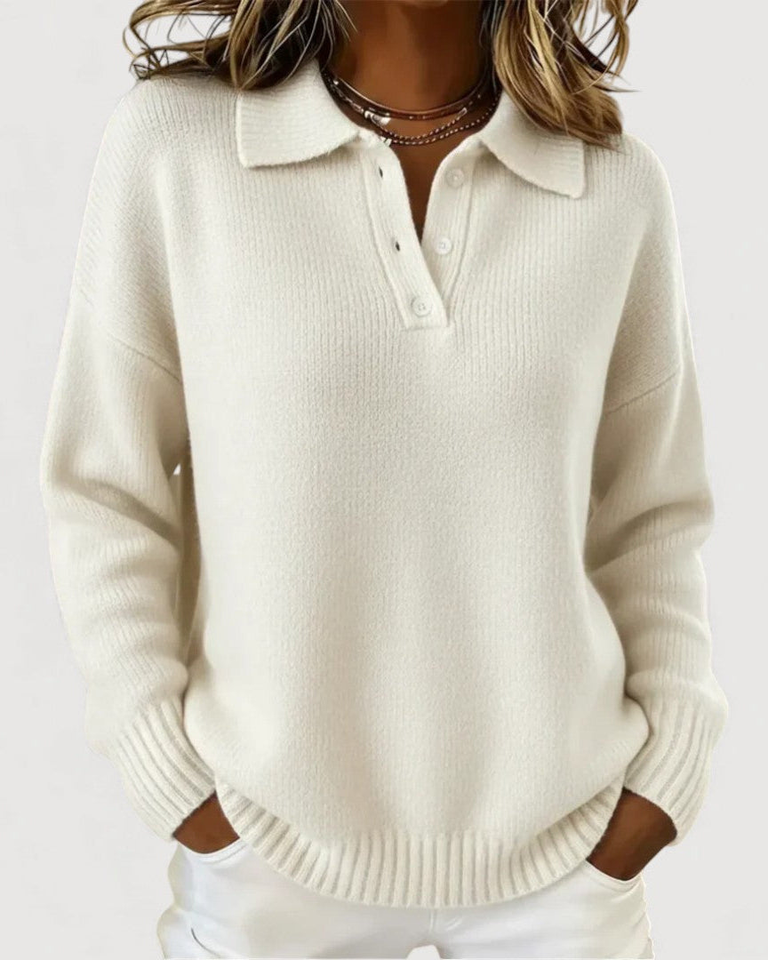 Annabel | Collared Knit Jumper — Eleanor Mayfair (3)