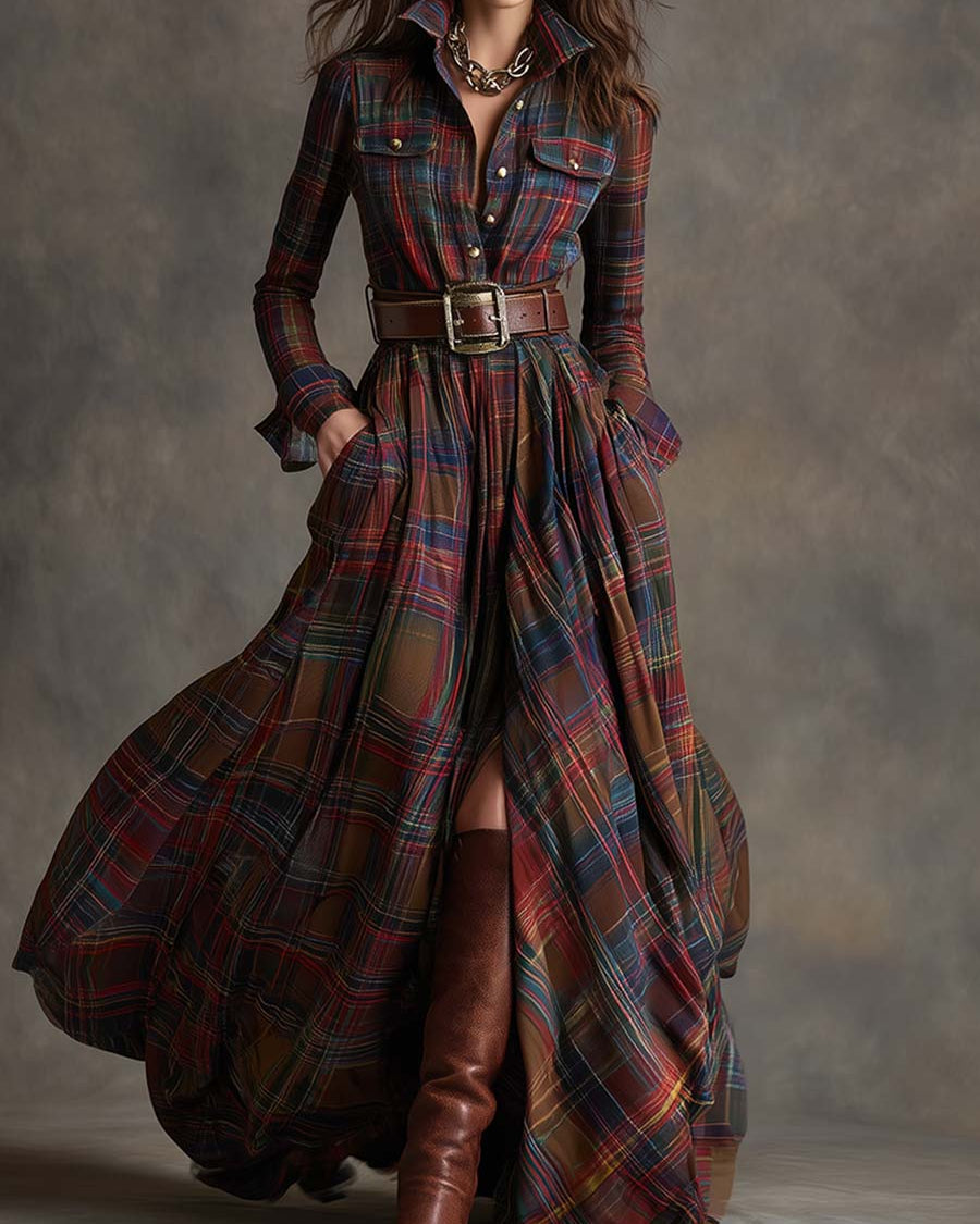 Edith | Chic Belted Shirt Dress — Eleanor Mayfair (4)