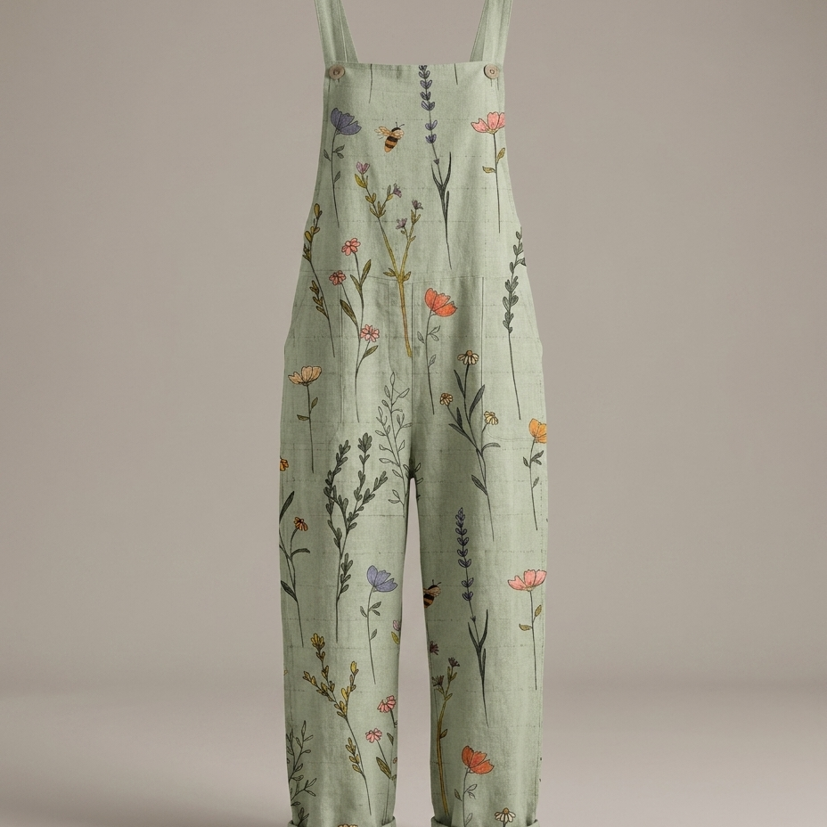 Wren | Printed Wide Leg Jumpsuit - Eleanor Mayfair studio