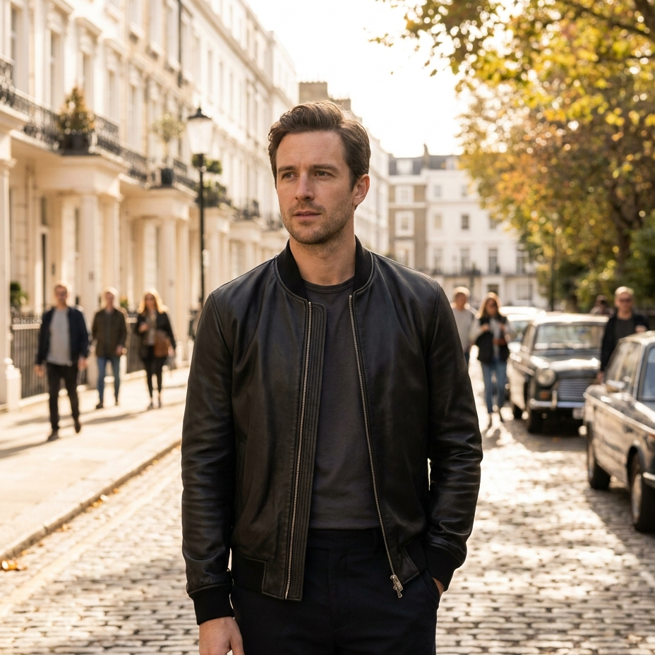 James Smart Bomber Jacket
