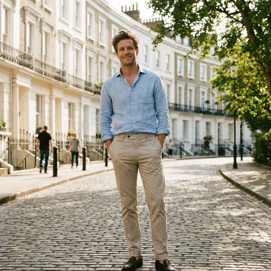 Oliver Tailored Chino Trousers