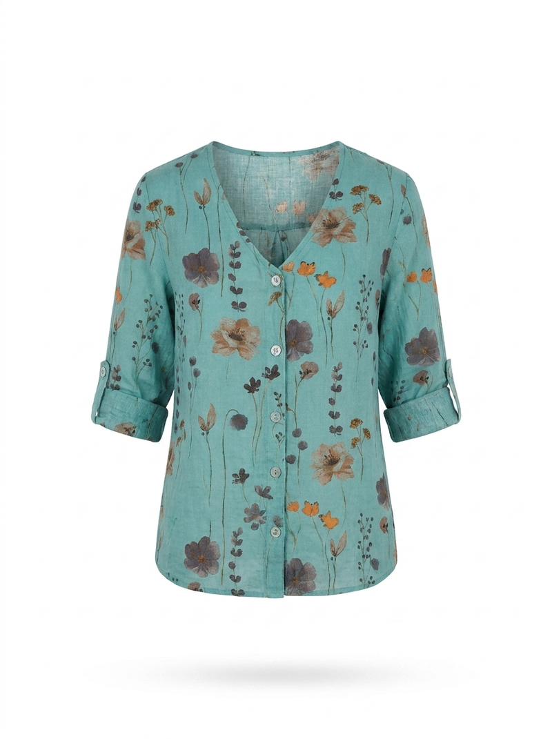 Sophia | Elegant Floral Blouse - product photo