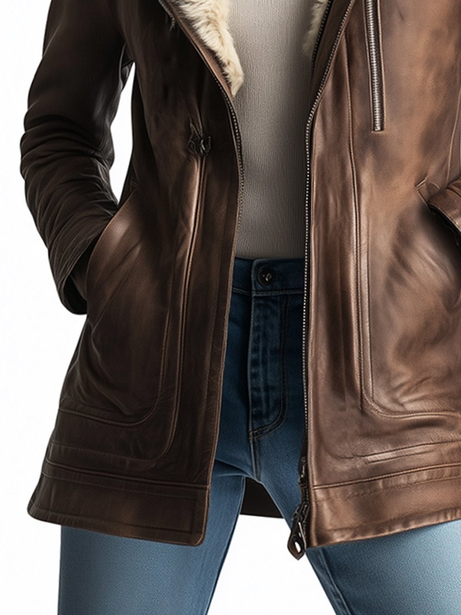 Ruby | Vintage Wool Blend Coat — Eleanor Mayfair (3)