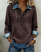 Susannah | Half-Button Collared Sweatshirt — Eleanor Mayfair (3)