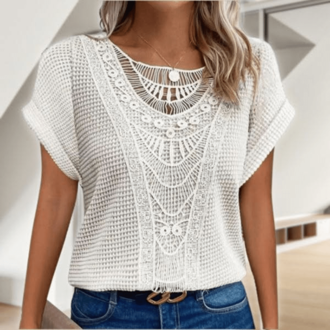 Lucinda | Vintage Lace Detail Top — Eleanor Mayfair (2)
