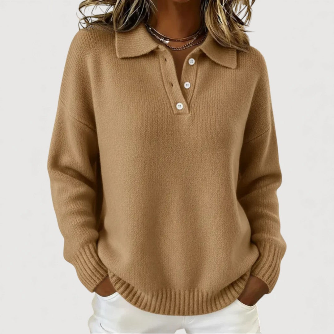 Annabel | Collared Knit Jumper — Eleanor Mayfair (2)