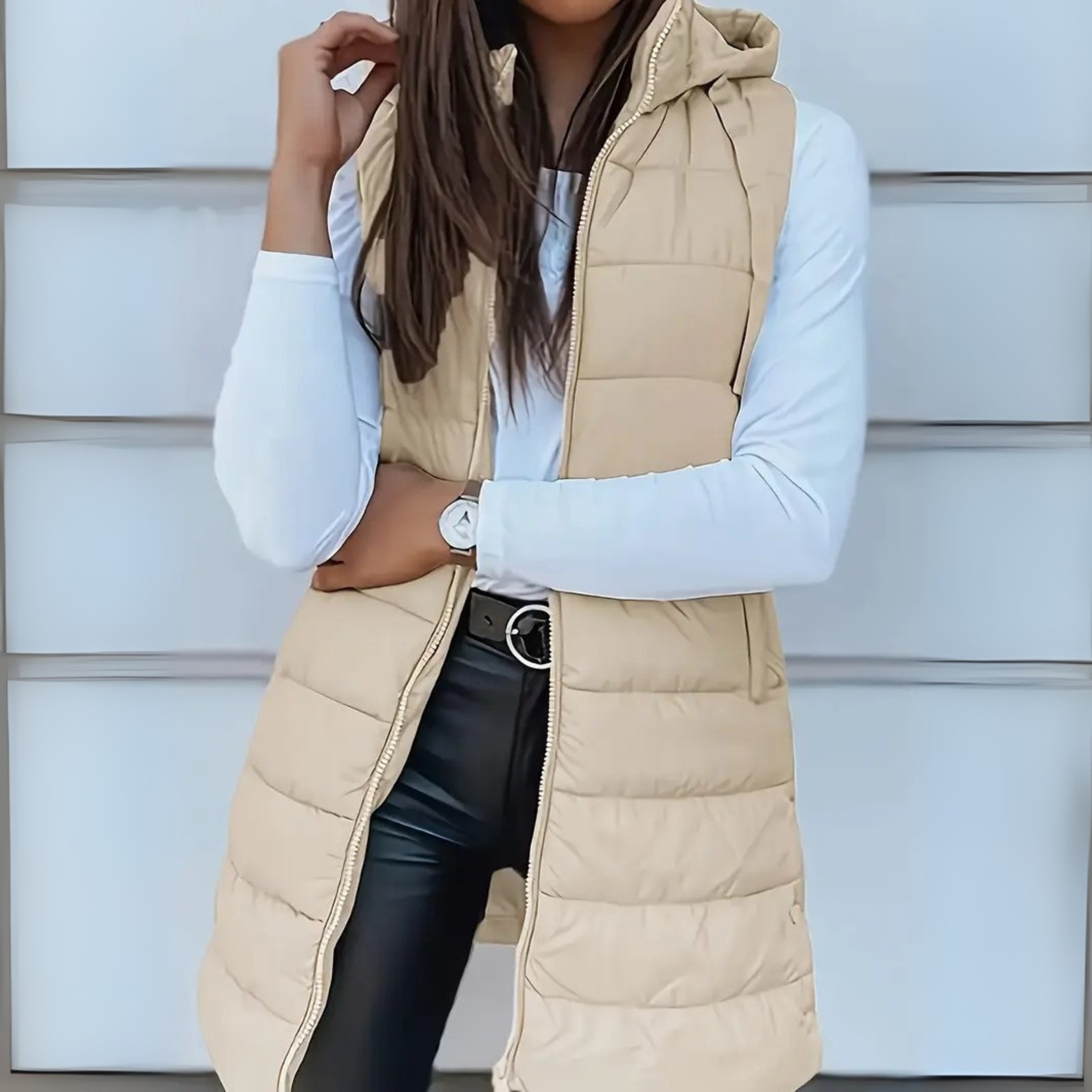 Marina | Longline Quilted Gilet — Eleanor Mayfair (3)