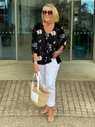 Sophia | Elegant Floral Blouse — Eleanor Mayfair (5)