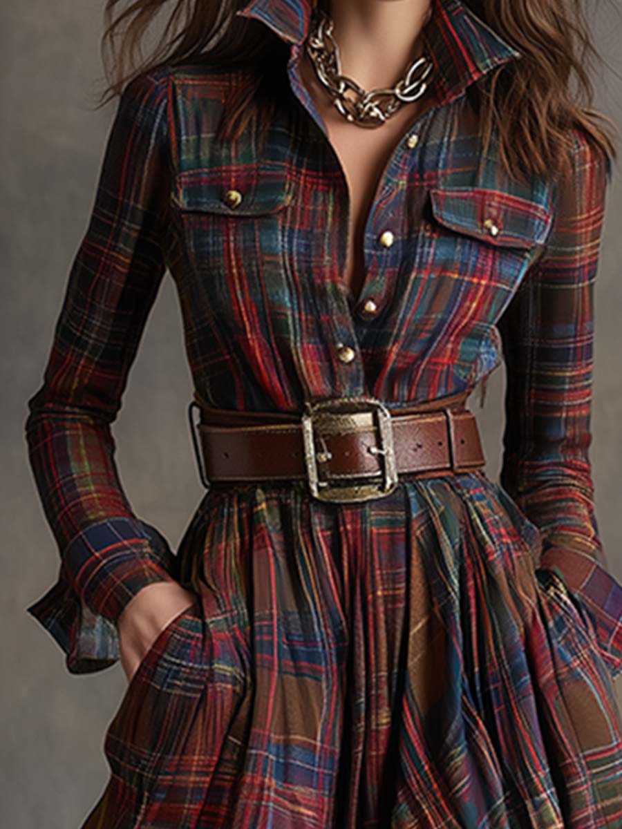 Edith | Chic Belted Shirt Dress — Eleanor Mayfair (3)