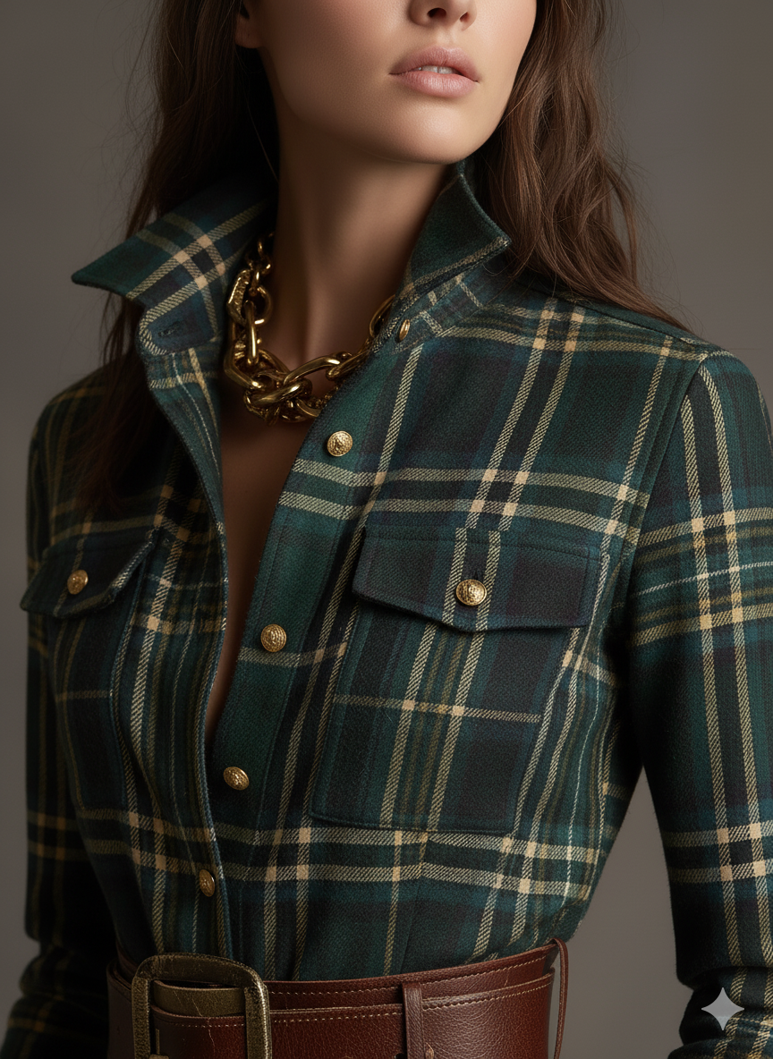 Edith | Chic Belted Shirt Dress — Eleanor Mayfair (2)