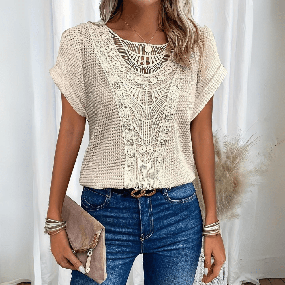 Lucinda | Vintage Lace Detail Top — Eleanor Mayfair (1)