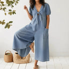 Maude | Elegant Wide Leg Jumpsuit — Eleanor Mayfair (4)