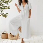 Maude | Elegant Wide Leg Jumpsuit — Eleanor Mayfair (2)