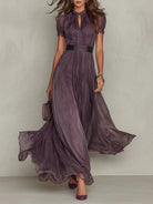 Ariadne | Vintage Chiffon Maxi Dress — Eleanor Mayfair (1)