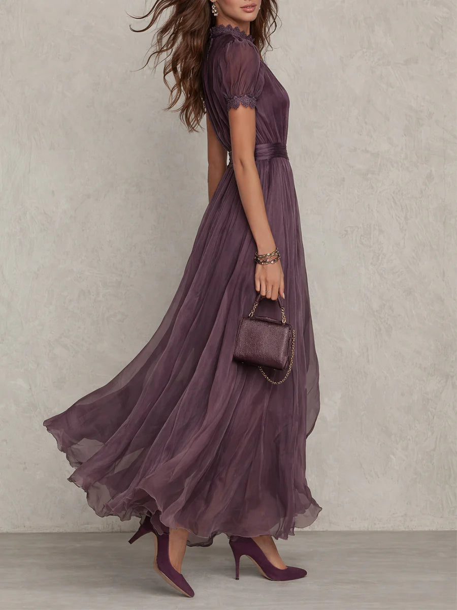 Ariadne | Vintage Chiffon Maxi Dress — Eleanor Mayfair (2)