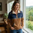 Matilda | Cosy Half-Zip Knit — Eleanor Mayfair (2)
