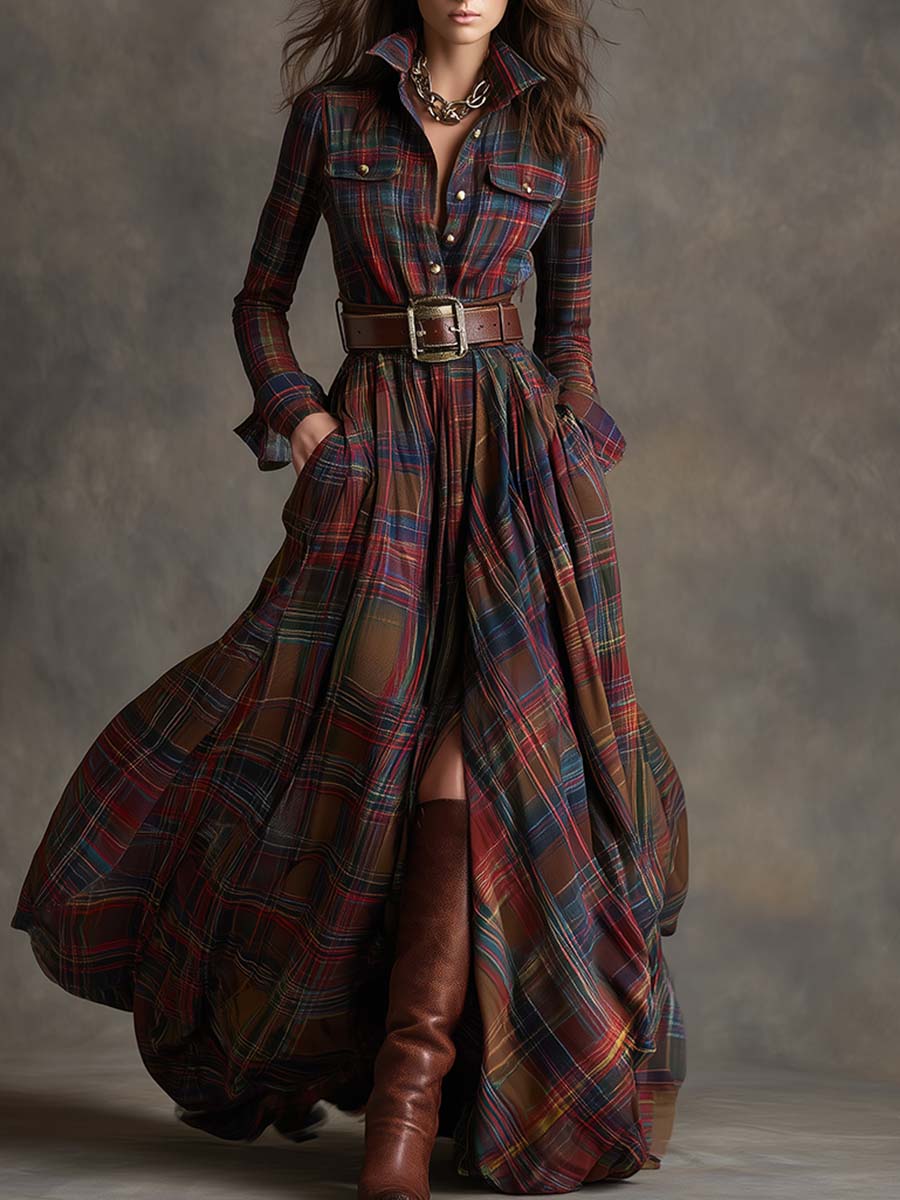 Edith | Chic Belted Shirt Dress — Eleanor Mayfair (4)