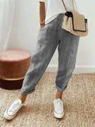 Loretta | Striped Wide Leg Trousers — Eleanor Mayfair (1)