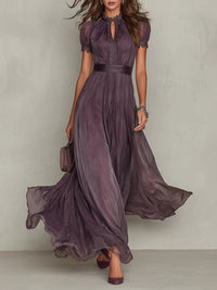 Ariadne | Vintage Chiffon Maxi Dress
