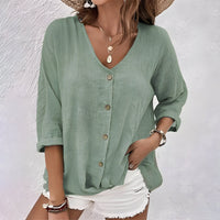 Clementine | Relaxed Button Up Blouse