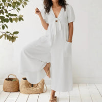 Maude | Elegant Wide Leg Jumpsuit