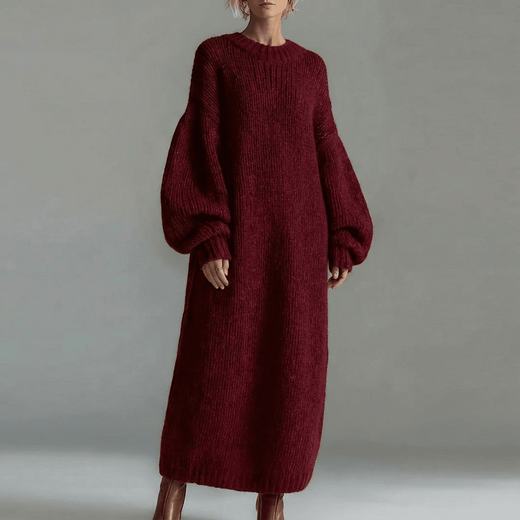 Clarissa | Soft Knit Maxi Dress — Eleanor Mayfair (1)
