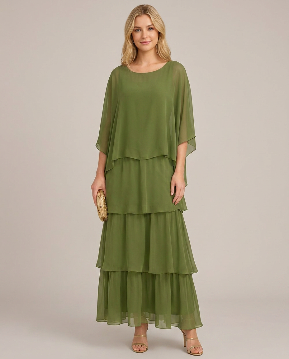 Cordelia | Elegant Flowing Maxi Dress - Eleanor Mayfair studio