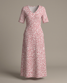 Ottilie | Flattering Polka Dot Midi - Eleanor Mayfair studio