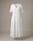 Rosamund | Draped Flowing Midi Dress - Eleanor Mayfair studio