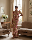 Eloise | Puff Sleeve Maxi Dress - Eleanor Mayfair