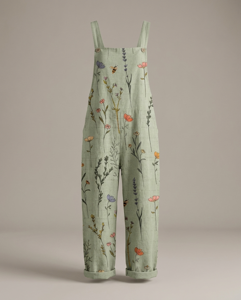 Wren | Printed Wide Leg Jumpsuit - Eleanor Mayfair studio
