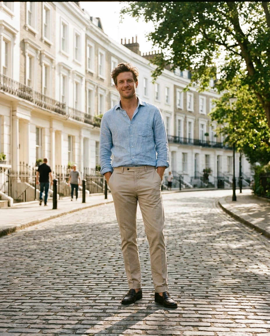 Oliver Tailored Chino Trousers