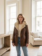 Ruby | Vintage Wool Blend Coat — Eleanor Mayfair