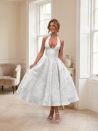 Violet | Embroidered Evening Dress — Eleanor Mayfair