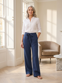 Selina | Relaxed Linen Trousers