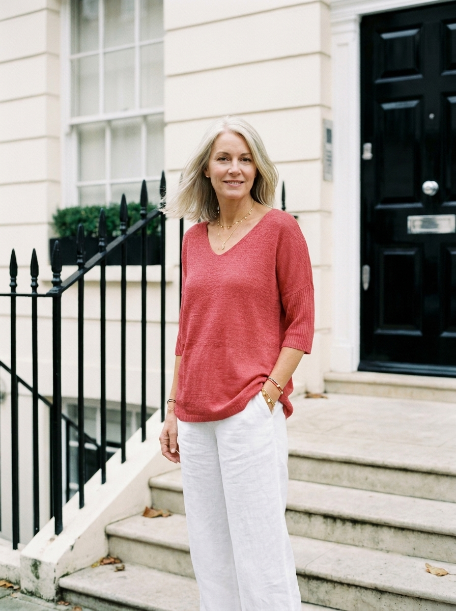 Flora | Timeless V-Neck Top