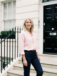 Caroline | Ruffled V-Neck Blouse