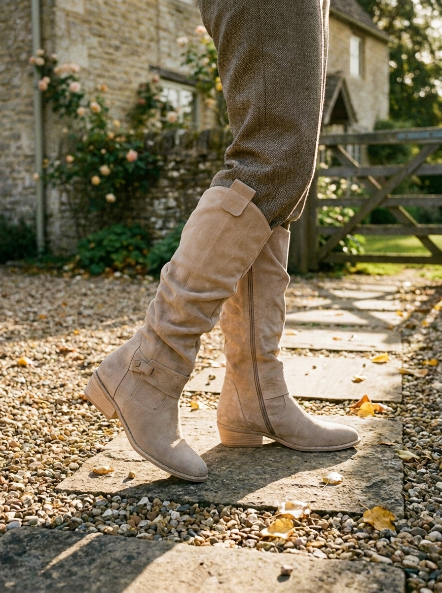 Eliza | Western Ankle Boots