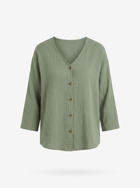 Clementine | Relaxed Button Up Blouse