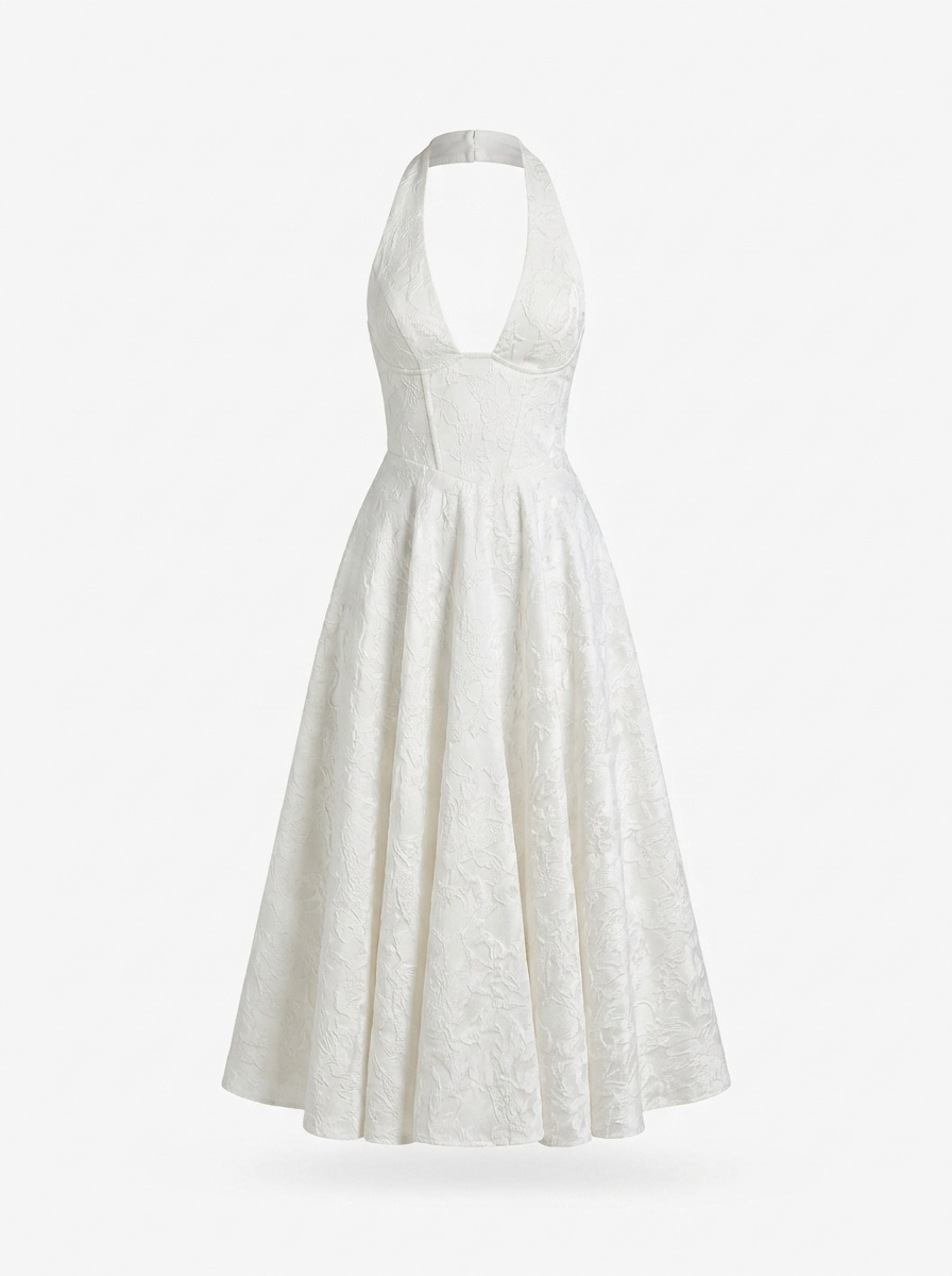 Violet | Embroidered Evening Dress