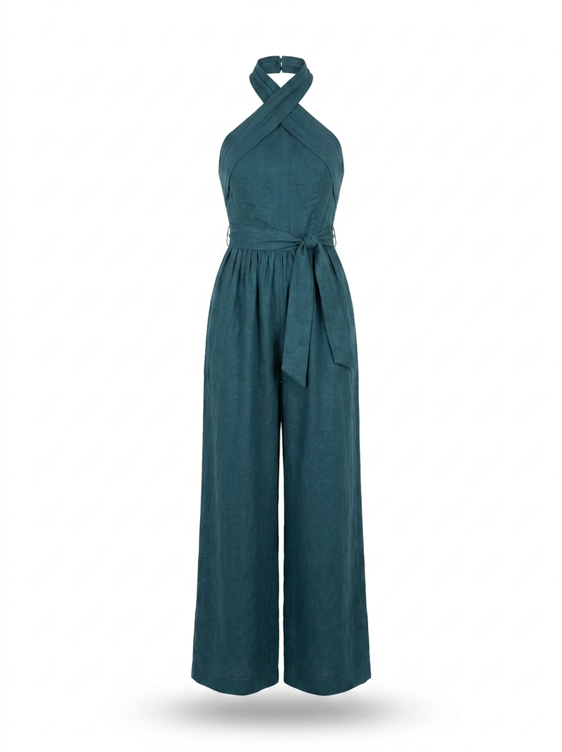 Seraphina | Chic Wide Leg Jumpsuit - product photo