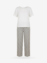 Loretta | Striped Wide Leg Trousers
