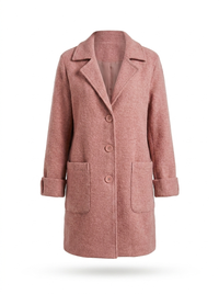 Elspeth | Button Front Lapel Coat