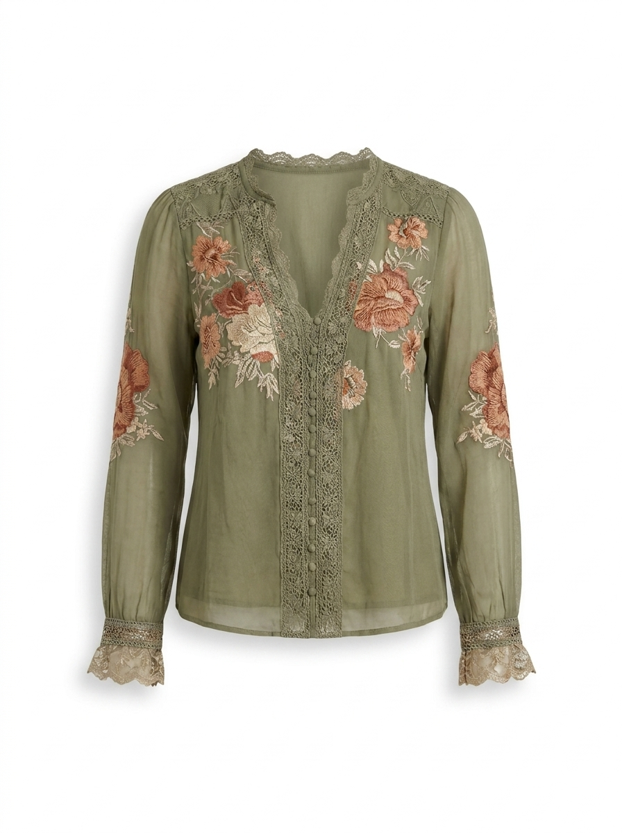 Verity | Floral Pattern Blouse