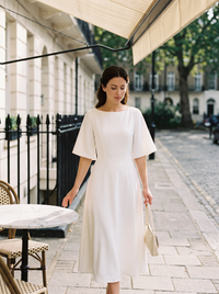 Beatrice | Elegant Midi Day Dress