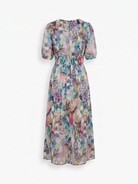 Isadora | Flattering Floral Midi Dress